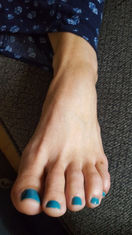 Porn Pics myprettywifesfeet:  A close up of my pretty