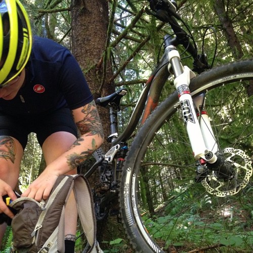 laatsteronde: “Exploring” is just a positive spin on “lost" #mtb @castellicycling @