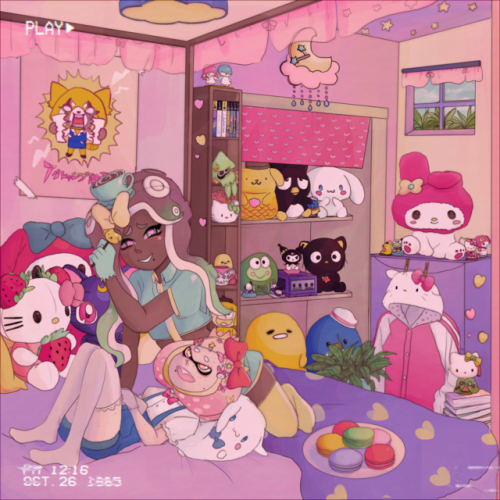sanrio pearl and marina plush