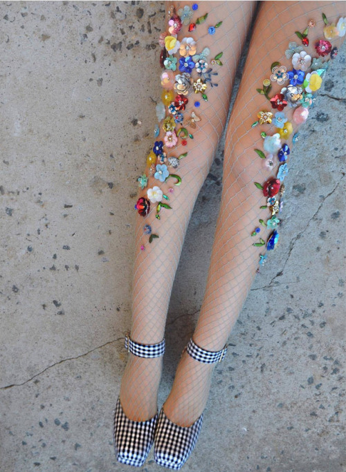 raven-brings-light:culturenlifestyle:Stunning Fishnet Tights Will Make You Feel Like A Mermaid On Ea