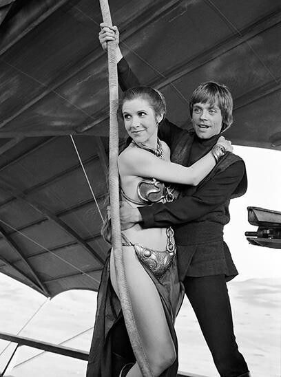 the-butcher-of-plainfield-666: Luke and Leia 💀 