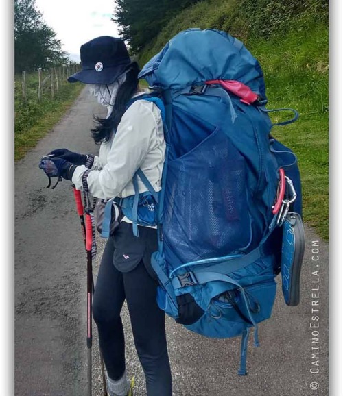 Backpacking is the art of knowing what not to take. Visit my shop for Camino de Santiago Art product