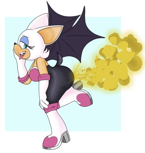 Rouge the Bat farting by ThePervySage7 and yes I’m all for the sudden renaissance of Rouge ripping a