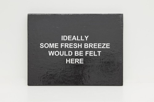 visual-poetry - »ideally some fresh breeze would be felt here«...