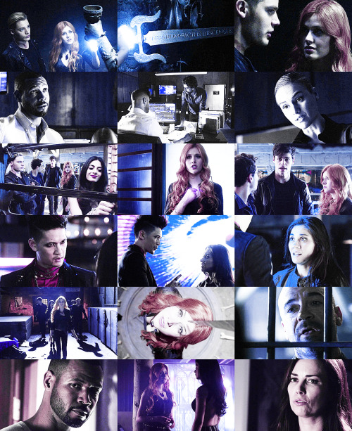 aelincarstairs:  Shadowhunters Picspam↳ Episode 1x02: The Descent Into Hell Is Easy I guess I just a