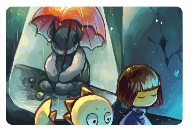 rain-yuqian:    Dedicate the memories of journey to our beloved Undertale.  