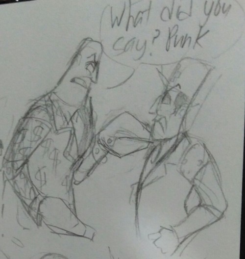 Thought Of This In A Middle Of Class And I Had To Draw It