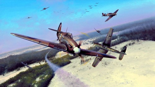 1941 10 19 Arctic Hurricanes - Richard TaylorFrom a remote and windswept airfield 15 miles north-wes