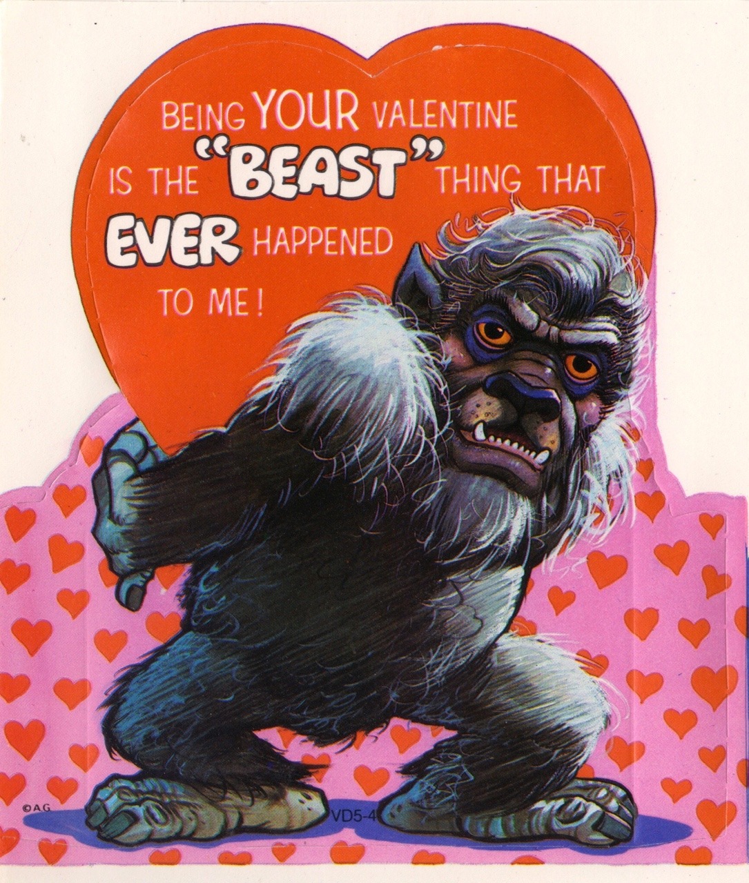 zgmfd: Monster Valentines (American Greetings 1977)