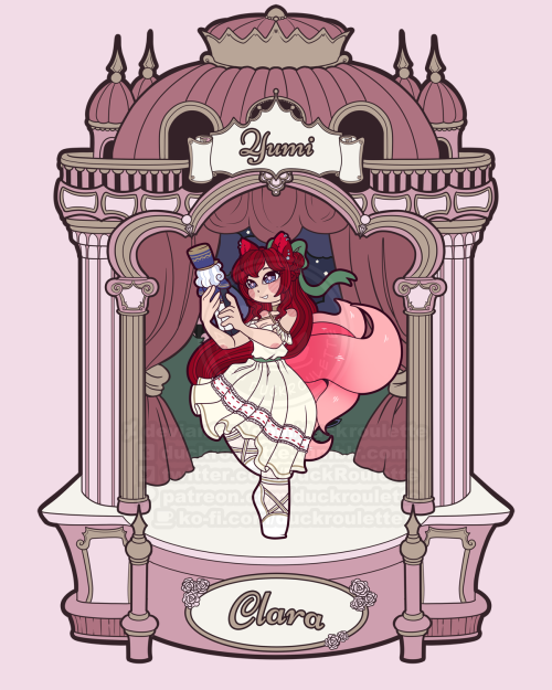 Nutcracker & December Chibi Sticker YCH - Multislots!25 Per Character/slot - Closing 31st December!