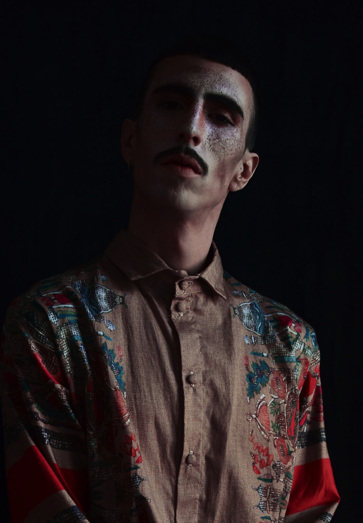 hermesartistpage:  Makeup design: Hermes Pittakos Photo by http://spyrosd.tumblr.com/
