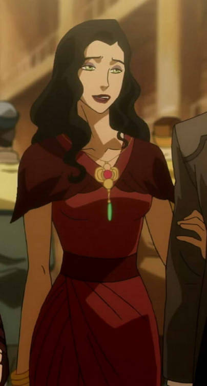 korrasforevergirl:  Asami Sato and her ten Outfits  I love Korra but I cant help but look at Asami some times~ reow~ ;3