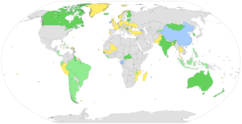 newsweek:
“ Women who have been elected or appointed head of state around the globe.
Female head of government (yellow)
Female head of state (light blue)
Female head of state/government (combined) (light green)
Female head of state and female head of...
