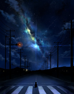 awesomedigitalart:  somewhere near, but far in time. by *megatruh 