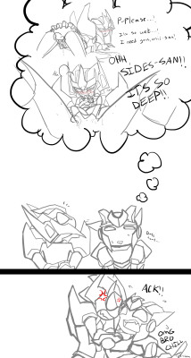 tone-chan:  Sideswipe saw Drift’s anime