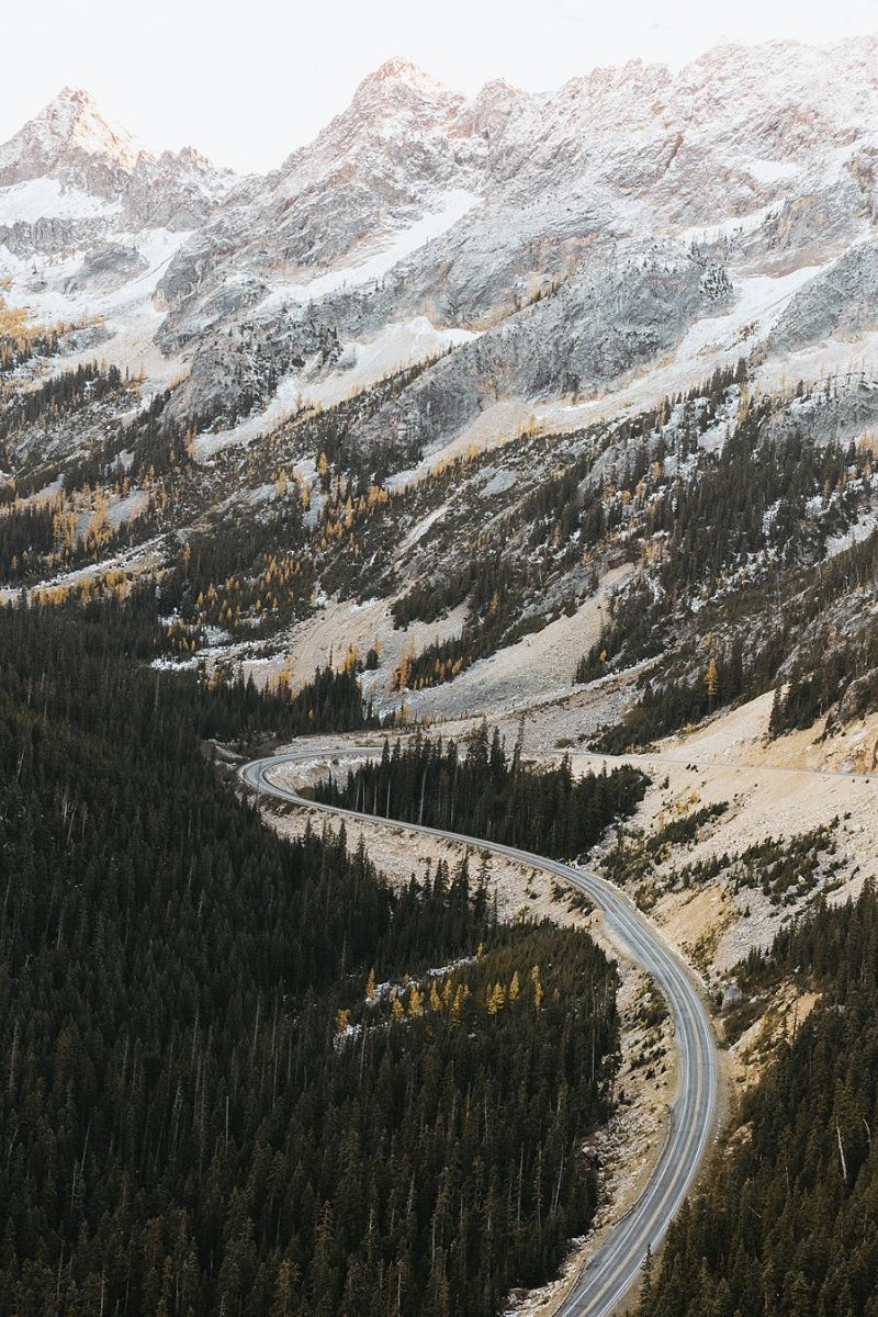 alecsgrg:Stevens Pass | ( by Brendan Lynch )   It&rsquo;s a gorgeous drive, I