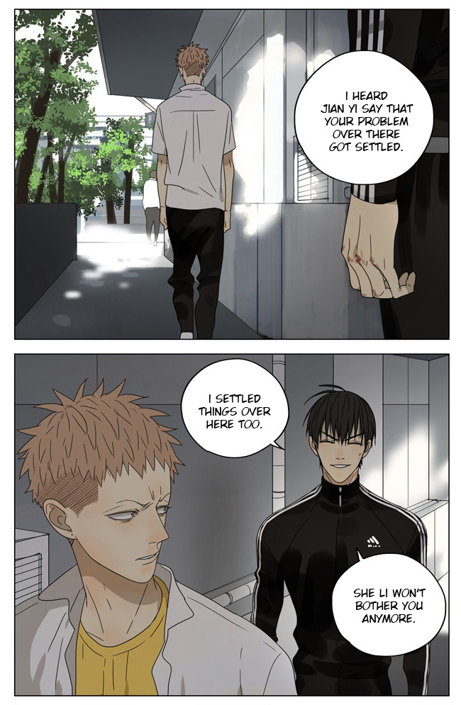 Old Xian update of [19 Days] “Friends”, translated by Yaoi-BLCD.Previously, 1-54