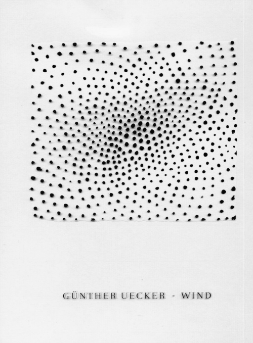 garadinervi:Günther Uecker, Wind, Verlag Hermann Schmidt, Mainz, 1995