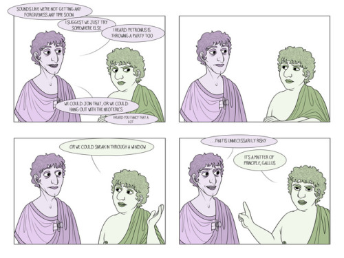 chelidonart: The Dead Romans Society - Still exiled Note: the last page is not just a gag, it’