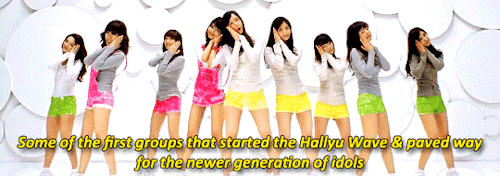 ninthwish:Some 2nd generation K-pop groups’ achievements, just in case anyone didn’t know or forgot~