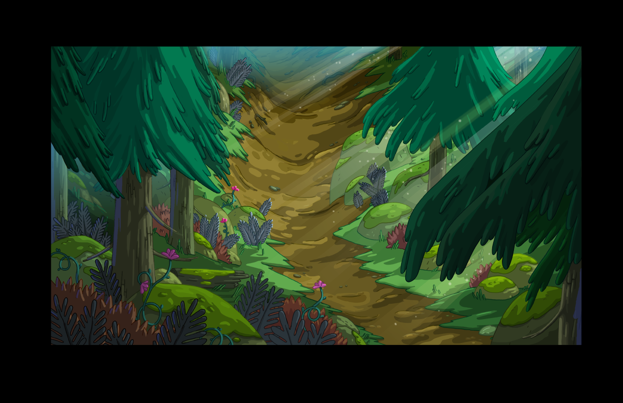 selected backgrounds from Ocarina art director - Nick Jennings BG designers - Santino