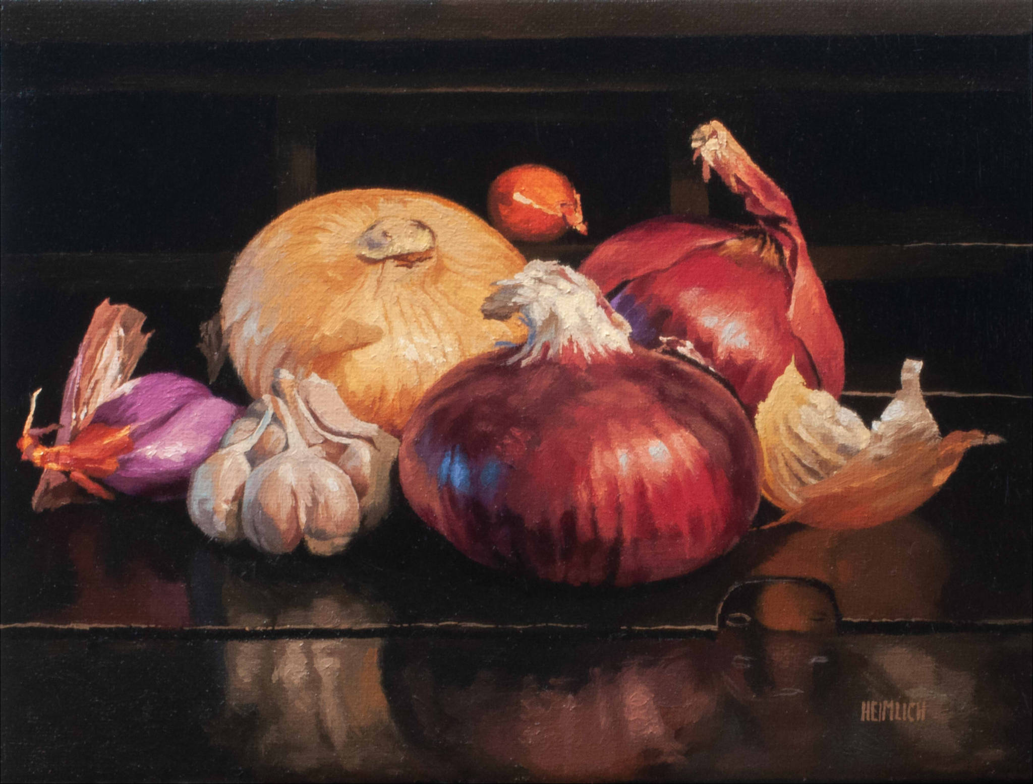 carry-on-my-wayward-butt:onionpainter:ALTOnions and Garlic 2OiI on canvasPrints available
