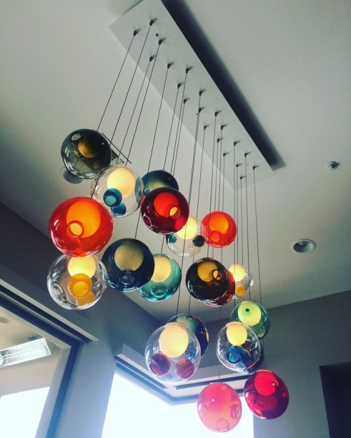 Probably the coolest fixture we’ve installed. #haddoxandsons #lightfixture #baller #thatsaloto