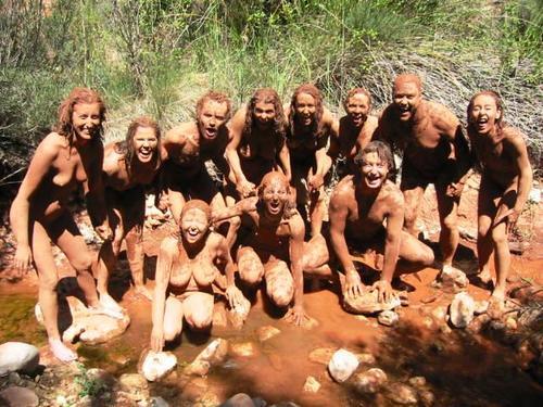 Spain:  Mud bathWhen time permits we can get a good clay bath, and is always ready our pool area to 