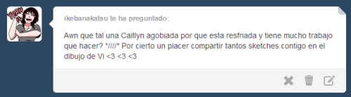 asktosheriff:  [[´u`/ creo que tendrían que llevarla a la cama a la fuerza, igual fue un gusto en compartir dibujis con usted! <3]]  ME ENCANTA QUE CUQUI POR DIOSSSS *////////////////////*