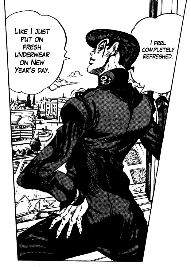 strangemonochromes:JoJo’s Bizarre Adventure (Part IV: Diamond is Unbreakable) //