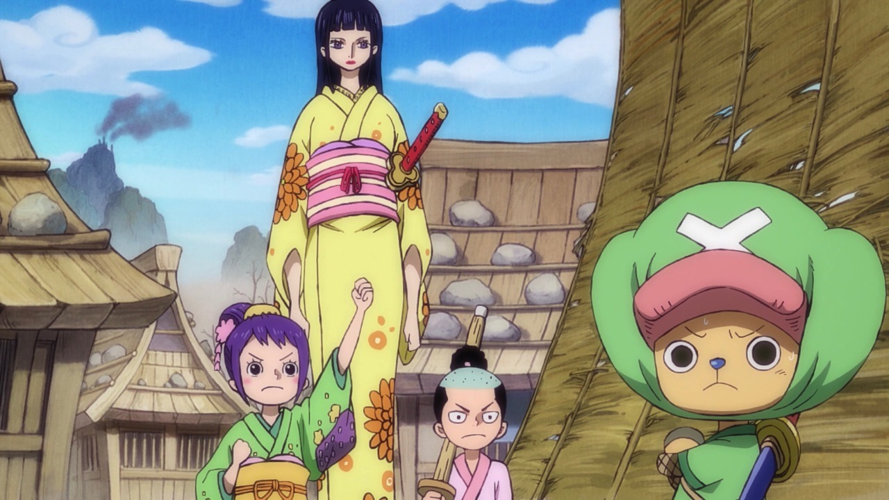 One Piece Side Blog Kiku Stuck On Babysitting Duty