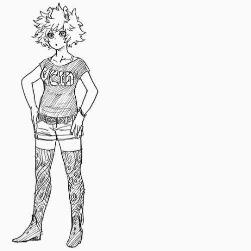 nakurawari:My Hero Academia- Volume 4 Character Sketches