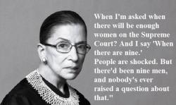 meatpixie:  speciesofleastconcern:  andrewoclock:   NOTORIOUS  YOU RUTH BADER BELIEVE IT 