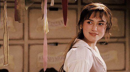 keirahknightley: (✿ ♥‿♥) Keira Knightley as Elizabeth Bennet in Pride and Prejudice (2