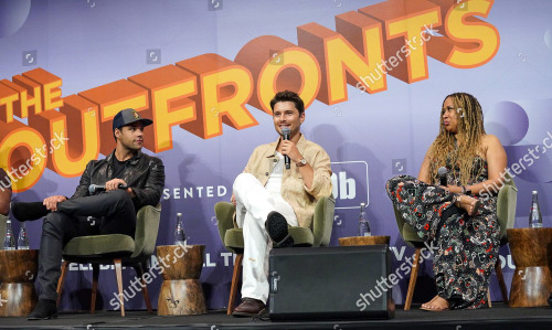 Brian Michael Smith, Rafael L. Silva, Ronen Rubinstein and Tracie ThomsOUTFEST’s “The Outfronts” | J