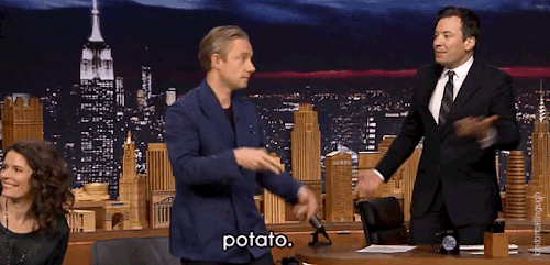 londoncallingsigh:It was so nice of Martin to learn a little ASL for The Tonight Show audience…