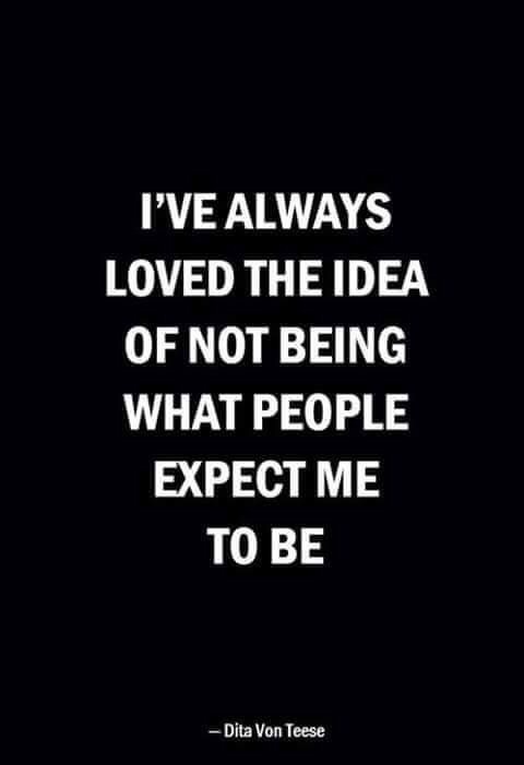 I am me ....