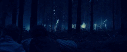tlotrgifs:“…The singing drew nearer. One clear voice rose now above the others. It was singing in th