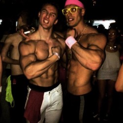 aestheticalphas: studposse:  football bros clubbin’ at spring break  Pussy on the mind 