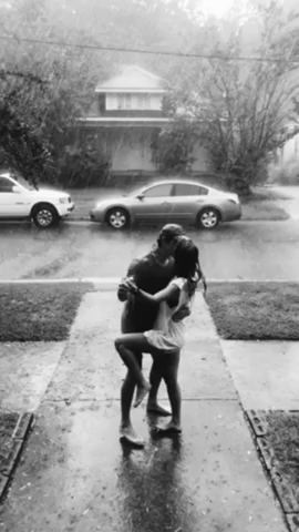delilahgreen:#Relationship Goals So how’s your rainy day footwork ?