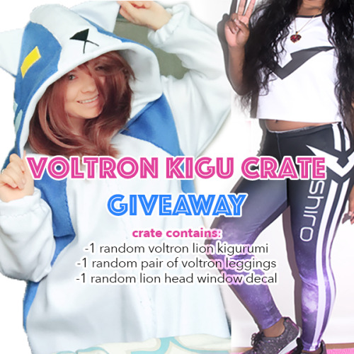 the-noble-idiot: pandyapparel: Voltron Kigu Crate Giveaway Hey everyone! I’m teaming up with T