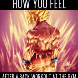 b2the4thpower:  Me last night #backday #killedit #dbz #supersayain #justsayain 