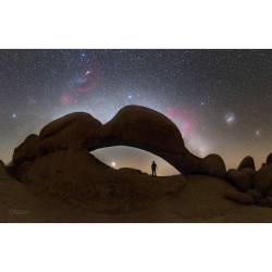 Venus under the Spitzkoppe Arch #nasa #apod