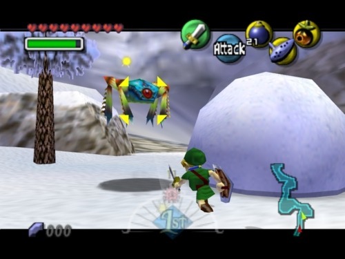 Legend of Zelda Ocarina of Time and Majora's Mask N64 2 -  Denmark