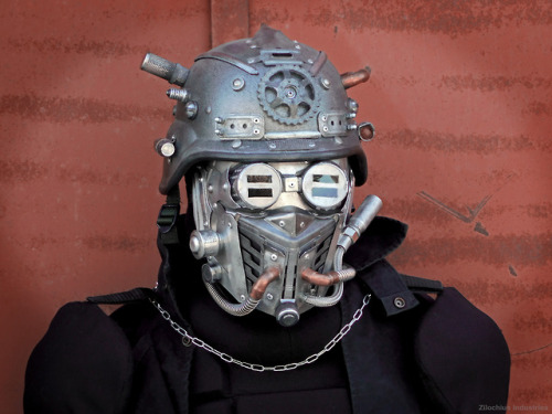 Shock Trooper Mk IV Helmet with voice changer Costume &amp; Model: Me