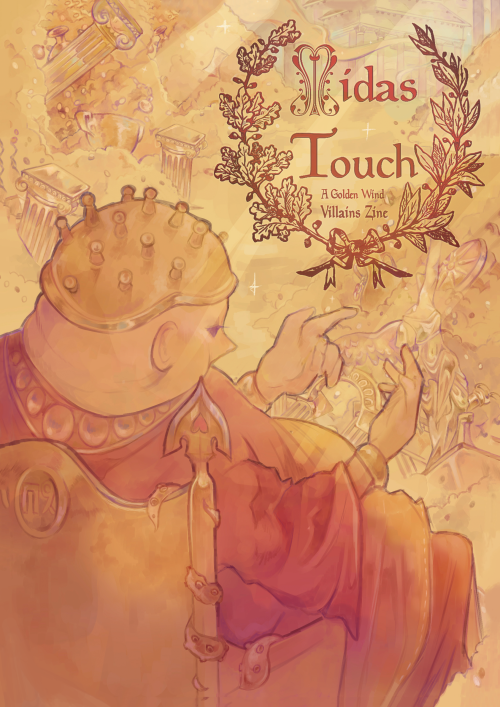 Straight from the mouth of Hermes, pre-orders for Midas Touch, A Golden Wind Villains Zine, are open