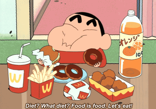 everythingyoulovetoohate:  This is the way i live. You dare take away my food, i will burn you alive. You eat, then workout. NO diet . 