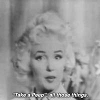 maryhaines:Marilyn Monroe on “Person to Person”, 1955