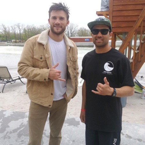 bsrsurfresort: Never know who’s going to show up at BSR!! @scotteastwood in the park this morn