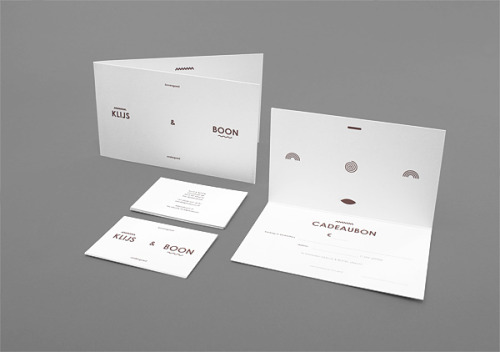 boyache:  KLIJS &amp; BOON 2011 Identity and interior in collaboration with Timon van 